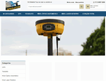 Tablet Screenshot of gpsolutiontopografia.com.br